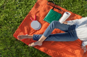 Плед для пикника Comfy, бежевый фото 