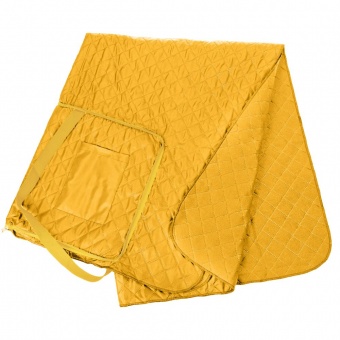 Плед для пикника Soft & Dry, желтый фото 