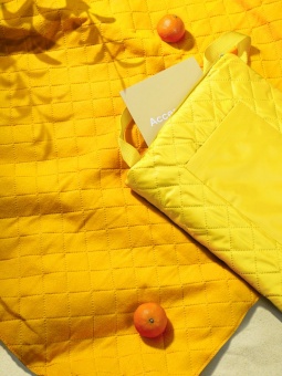 Плед для пикника Soft & Dry, желтый фото 