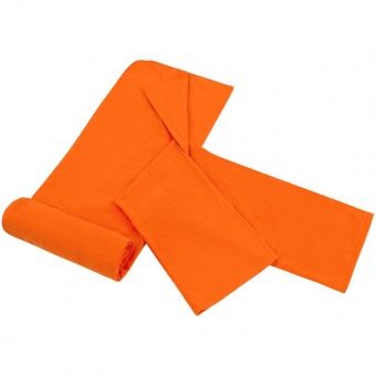 Плед с рукавами Lazybones, оранжевый фото 