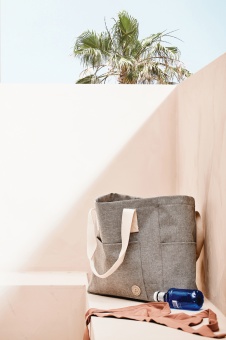 Пляжная сумка VINGA Sortino из rPET фото 