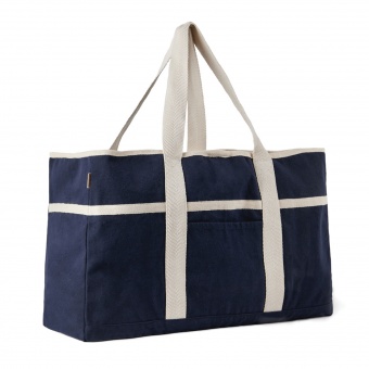 Пляжная сумка VINGA Volonne из переработанного канваса и rPET AWARE™ фото 