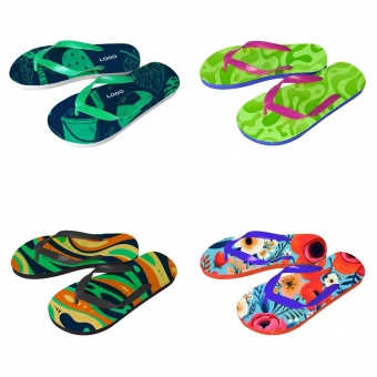 Пляжные тапки Flip-flop на заказ, доставка авиа фото 