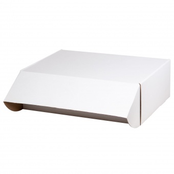 Подарочная коробка универсальная средняя, белая фото 