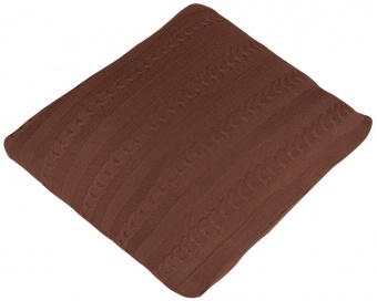 Подушка Comfort, темно-коричневая (кофейная) фото 