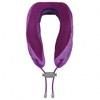 Подушка под шею для путешествий Evolution Cool, фиолетовая фото 