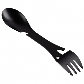 Походный столовый прибор Full Spoon, черный фото 