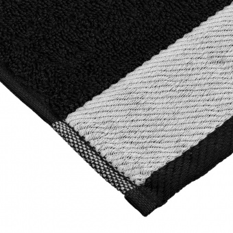Полотенце Etude ver.2, малое, черное фото 