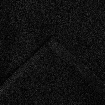 Полотенце махровое «Юнона», малое, черное фото 