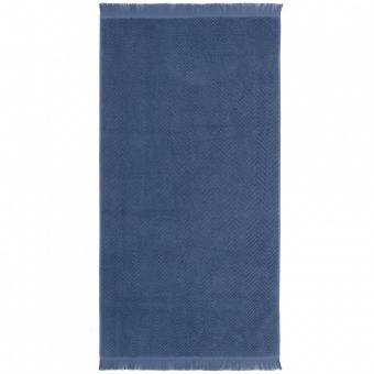 Полотенце Morena, большое, синее фото 