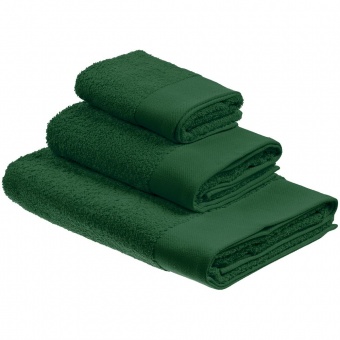 Полотенце Odelle, большое, зеленое фото 