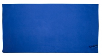 Спортивное полотенце Atoll Large, синее фото 