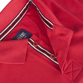 Рубашка поло мужская Avon, красная фото 3