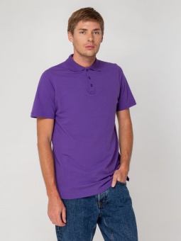 Рубашка поло мужская Virma Light, фиолетовая фото 15