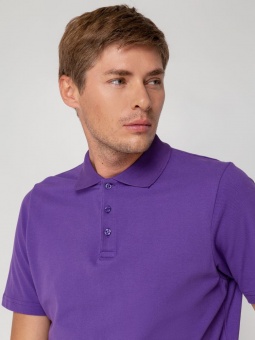 Рубашка поло мужская Virma Light, фиолетовая фото 12