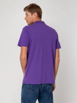 Рубашка поло мужская Virma Light, фиолетовая фото 14