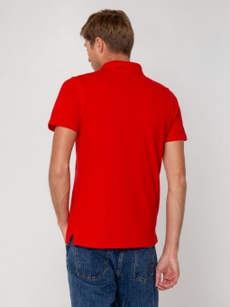 Рубашка поло мужская Virma Light, красная фото 13