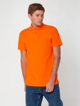 Рубашка поло мужская Virma Light, оранжевая фото 16
