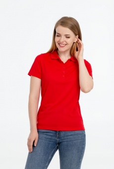 Рубашка поло женская Eclipse H2X-Dry, синяя фото 9