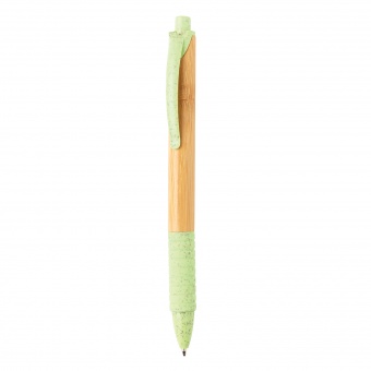Ручка из бамбука и пшеничной соломы фото 