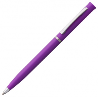 Ручка шариковая Euro Chrome,фиолетовая фото 