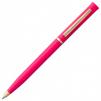 Ручка шариковая Euro Gold, розовая фото 