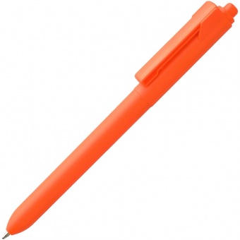 Ручка шариковая Hint, оранжевая фото 