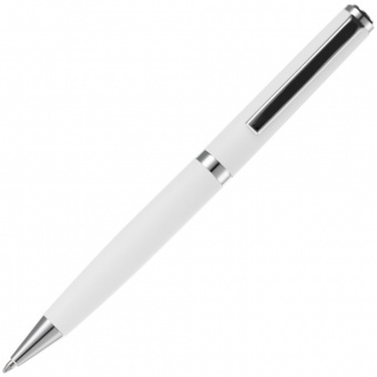 Ручка шариковая Inkish Chrome, белая фото 
