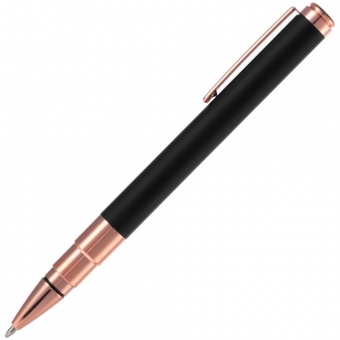 Ручка шариковая Kugel Rosegold, черная фото 