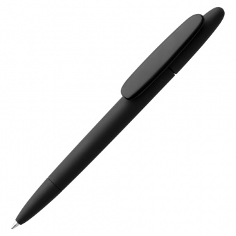 Ручка шариковая Prodir DS5 TRR-P Soft Touch, черная фото 