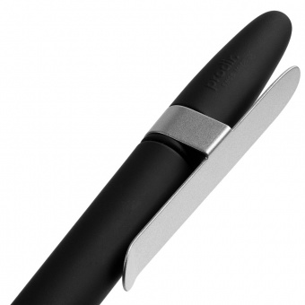Ручка шариковая Prodir DS5 TSR Metal Clip, черная фото 