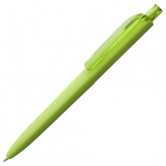 Ручка шариковая Prodir DS8 PRR-T Soft Touch, зеленая фото 