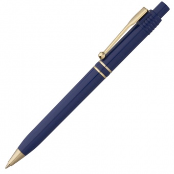 Ручка шариковая Raja Gold, синяя фото 
