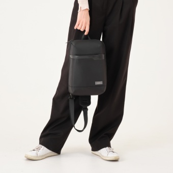 Рюкзак cross body, Sigma, черный фото 