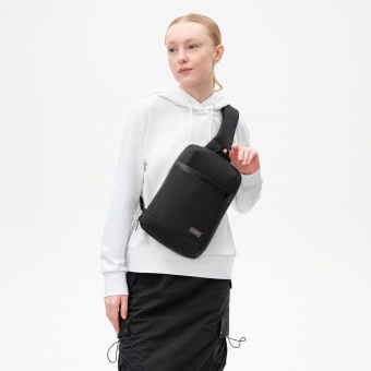 Рюкзак cross body, Sigma, черный фото 