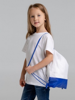 Рюкзак детский Classna, белый с зеленым фото 