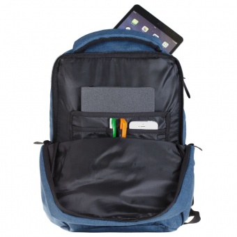 Рюкзак для ноутбука The First, синий фото 