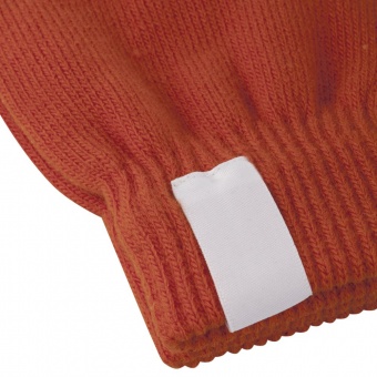 Сенсорные перчатки Scroll, оранжевые фото 
