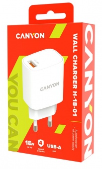 Сетевое зарядное устройство Canyon Quick Charge фото 