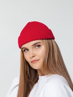Шапка Hipsta, ярко-красная фото 