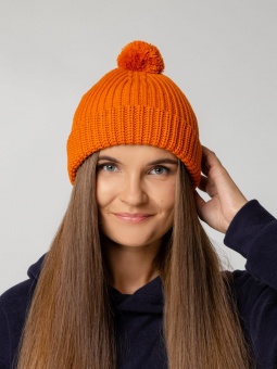 Шапка Nordvik, оранжевая фото 