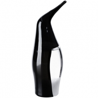 Штормгласс Penguin, черный фото 