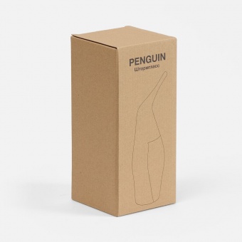 Штормгласс Penguin, черный фото 