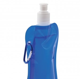 Складная бутылка для воды, 400 мл, синий фото 