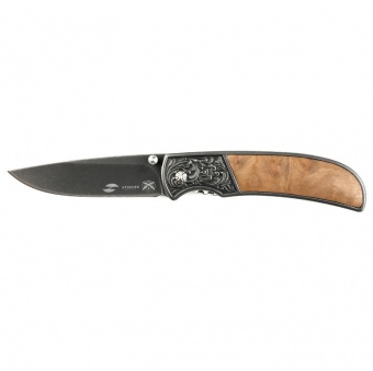 Складной нож Stinger S055B, коричневый фото 
