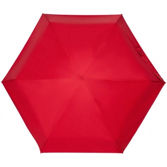 Складной зонт Color Action, в кейсе, красный фото 