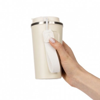 Смарт-стакан с заменяемой батареей tellMug, ver.2, молочно-белый фото 