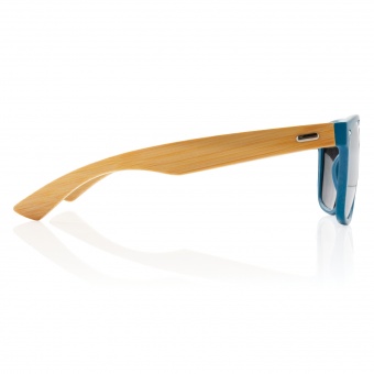 Солнцезащитные очки из переработанного пластика RCS с бамбуковыми дужками фото 