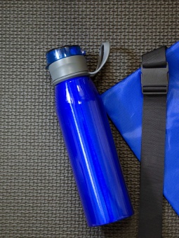 Спортивная бутылка для воды Korver, синяя фото 