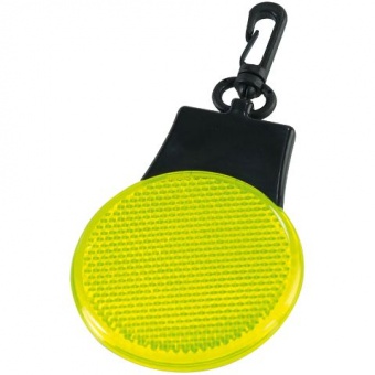 Светоотражатель с подсветкой Watch Out, желтый фото 